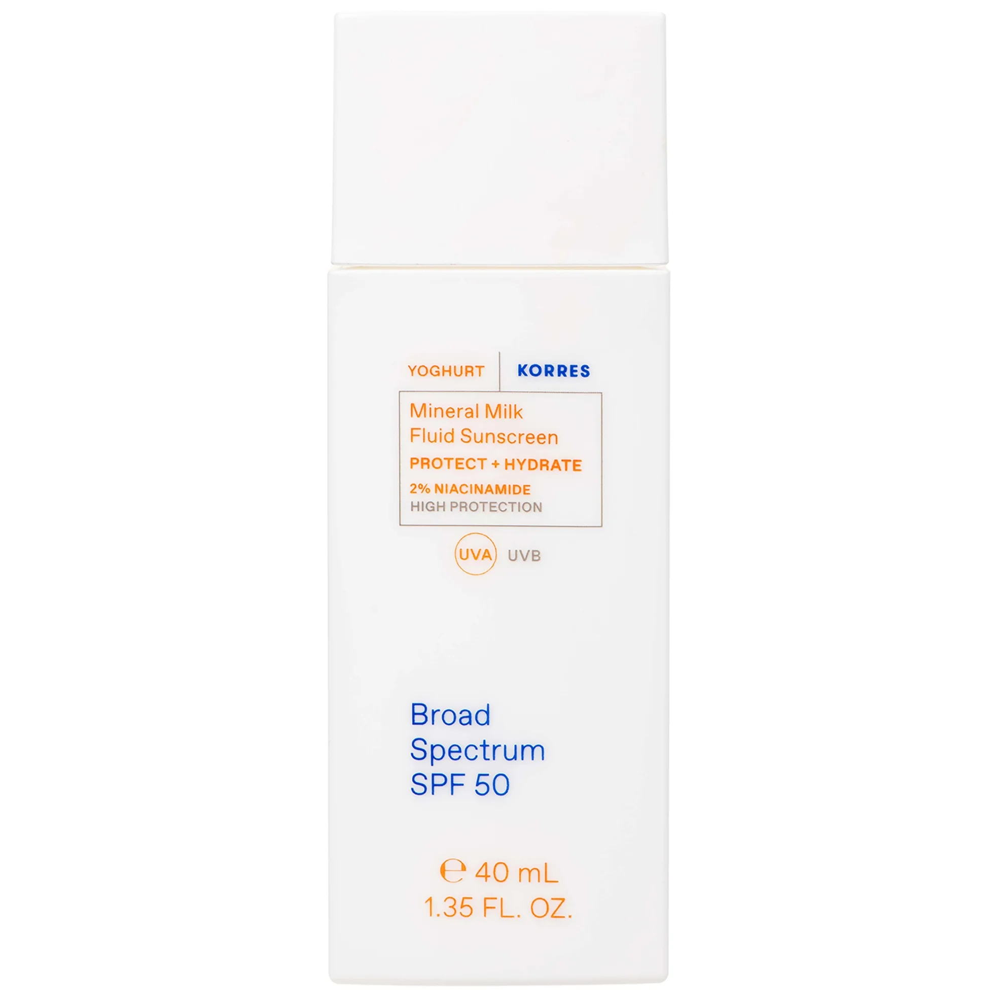 Dermstore Spf KORRES Mineral Milk Fluid Sunscreen SPF 50 40ml | Dermstore