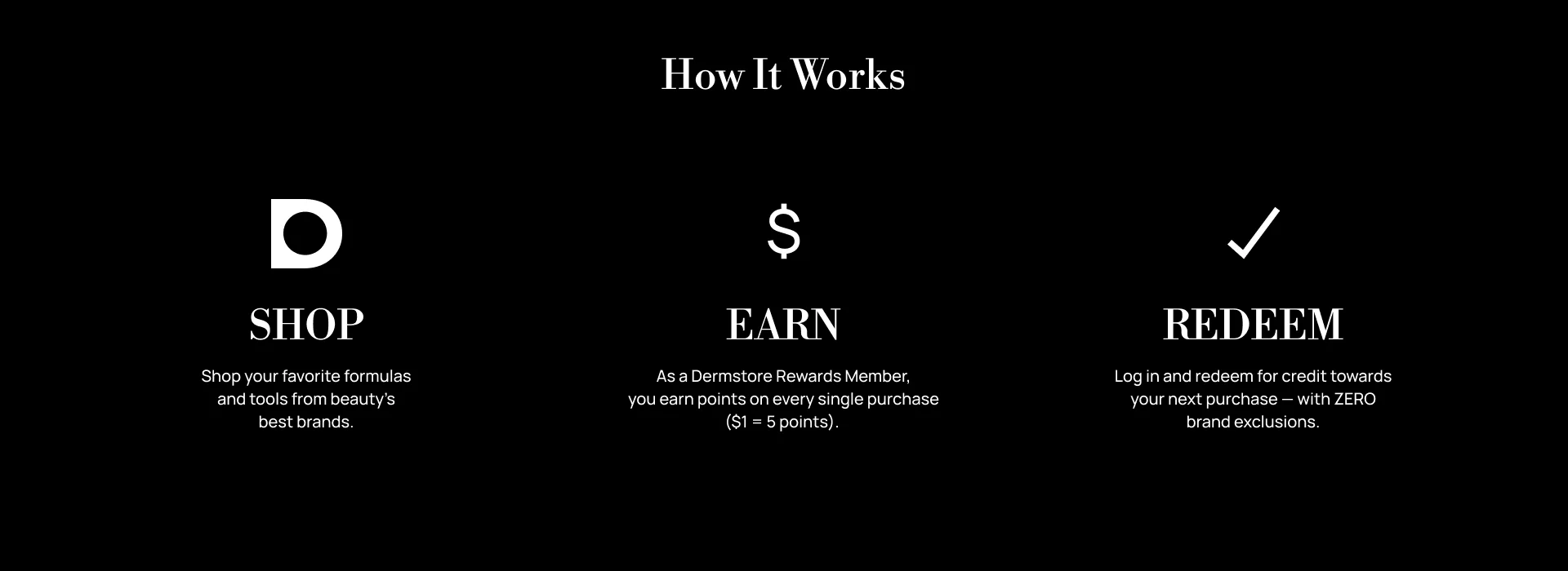 Shop, Earn, Redeem