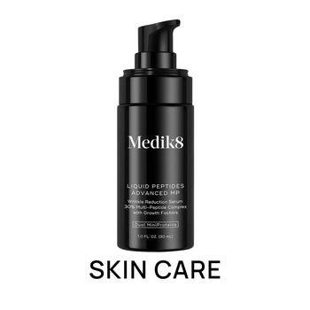 A sleek black pump bottle representing the Skin Care category.