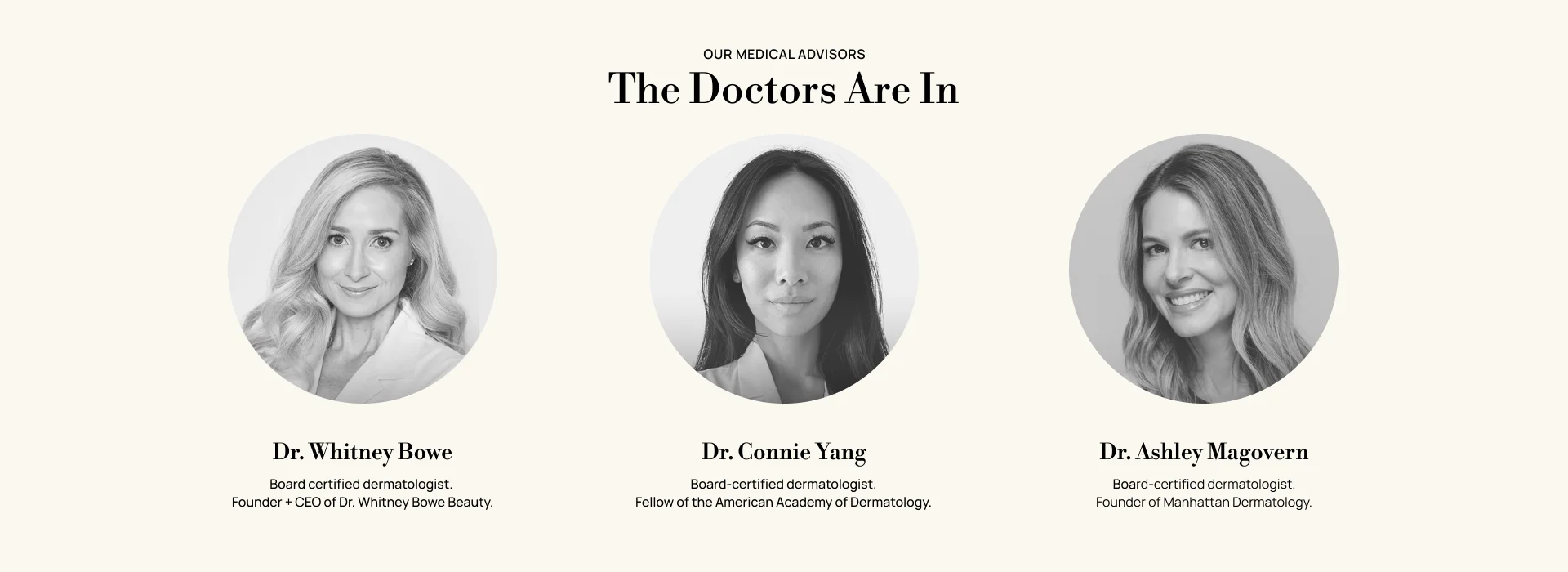 Meet Our Medical Advisors